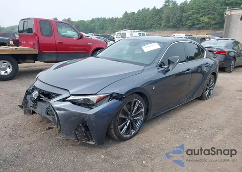 2022 Lexus Is 350 F Sport из США, поврежденный, VIN JTHGZ1E29N5027095
